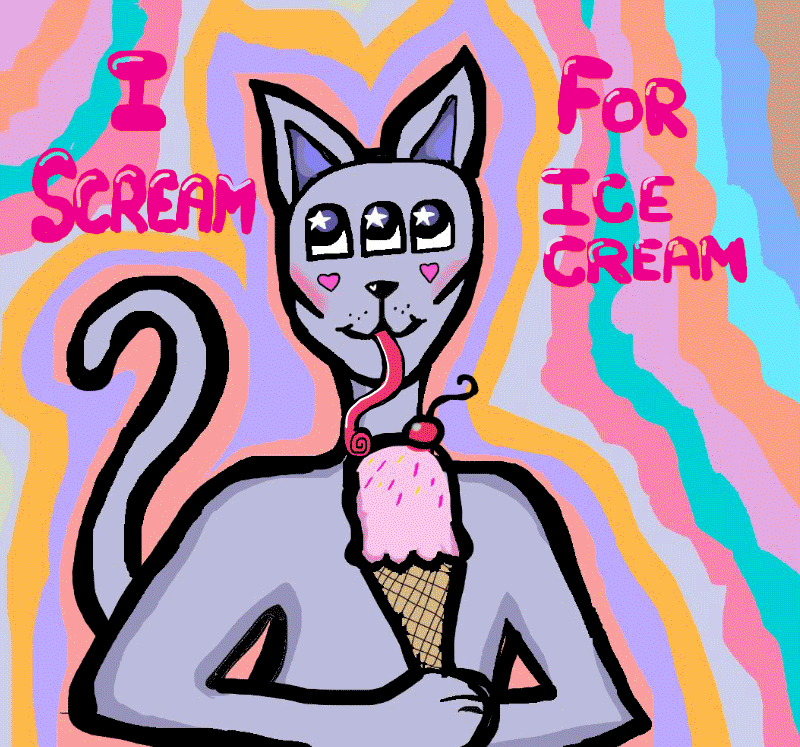 Ice Cream Cat