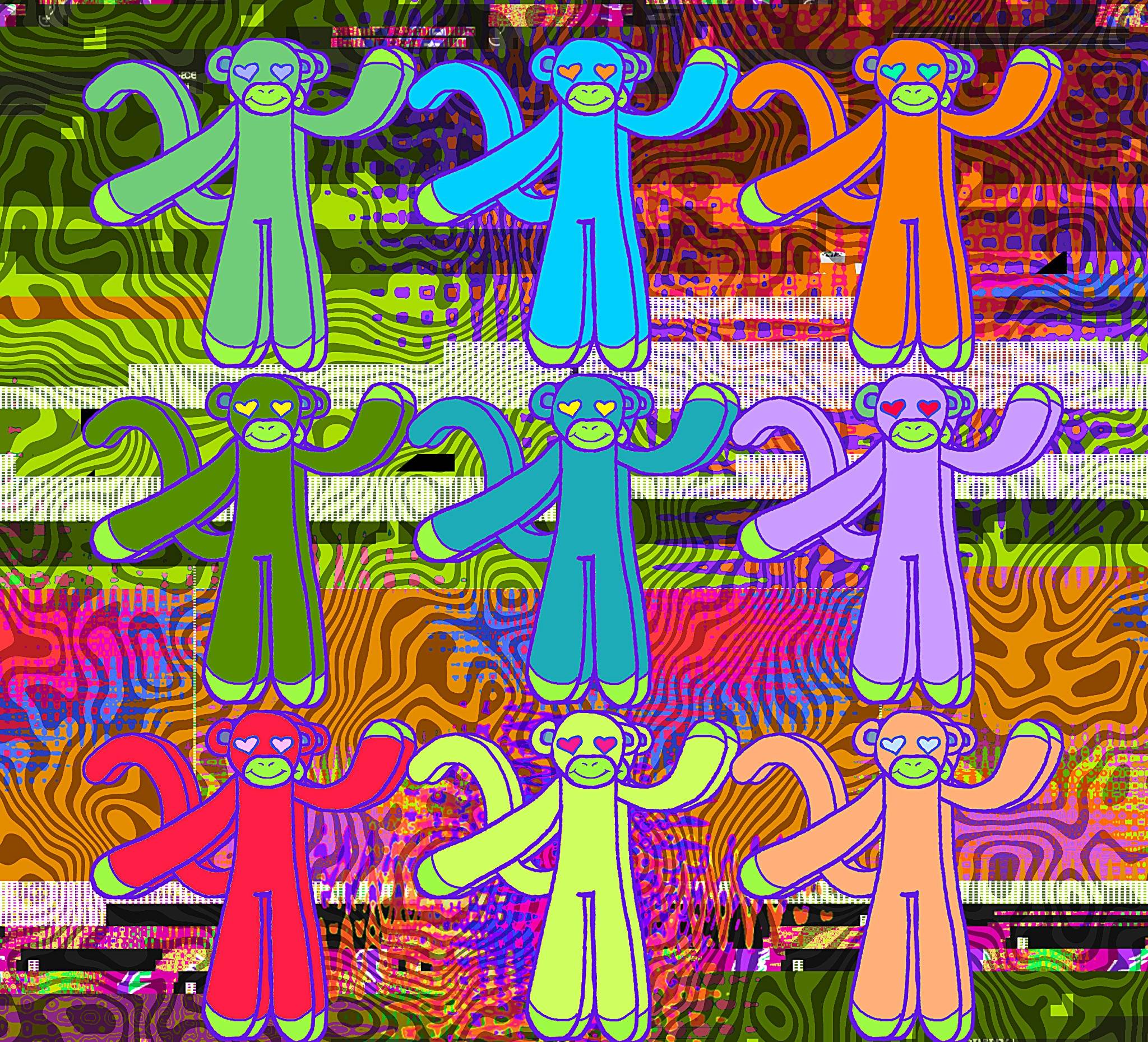 Funky Monkey Pattern